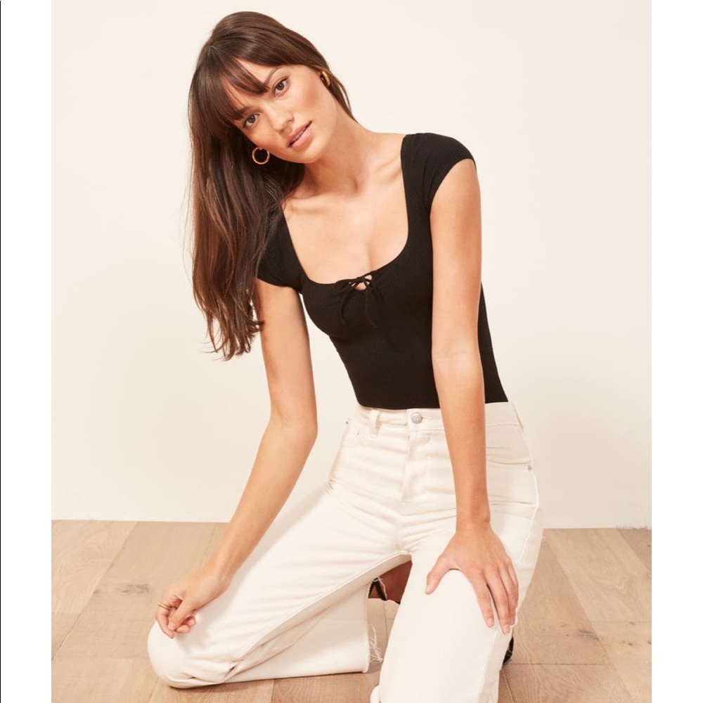 REFORMATION “Loren” bodysuit